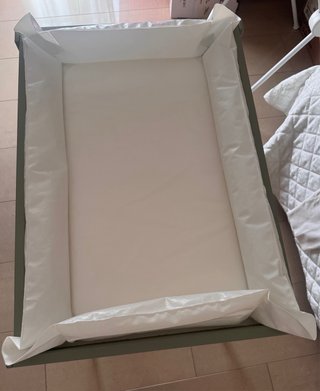 Cambiador bebé IKEA + colchoneta inflable