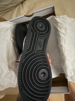 Nike Air Force 1 Nere e Bianche Nuove