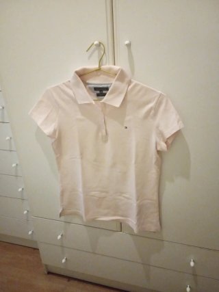 Polo Tommy Hilfiger Rosa Talla M