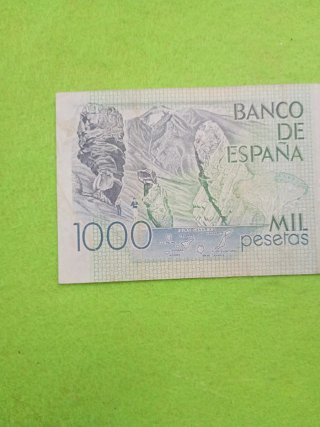 Billete de 1000 pesetas de 1979