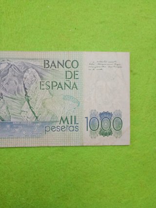 Billete de 1000 pesetas de 1979