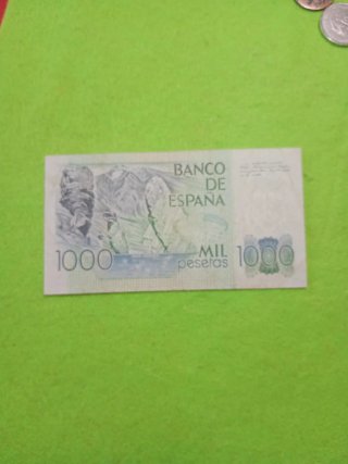 Billete de 1000 pesetas de 1979