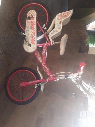 Bicicleta Infantil Daytona Rosa + Casco Oxelo