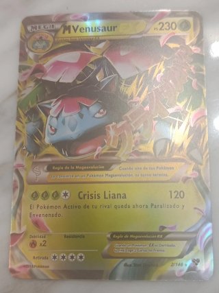 Carta Pokémon Mega Venusaur EX 230 PS