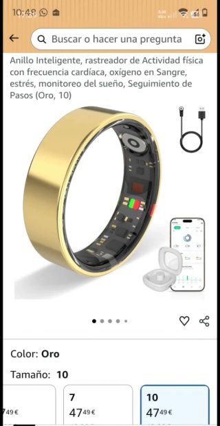 Anillo Inteligente Smart Ring