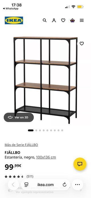 Mueble TV y Estantería Salón