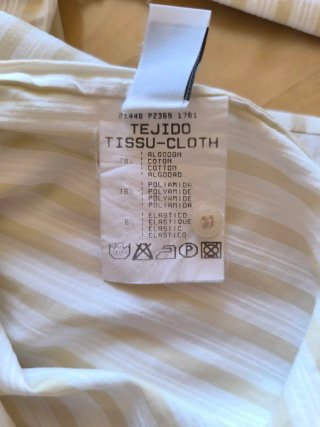 Camisa Mujer Rayas Roberto Verino T44