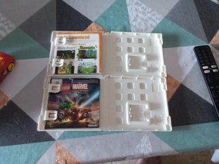 Scatole vuote Luigi's Mansion 2 e LEGO Marvel 3DS