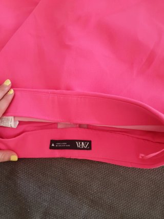 Falda/pantalón corta Zara rosa Talla S