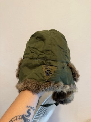 Gorro Trampero Yukon Charlie Marrón/Verde