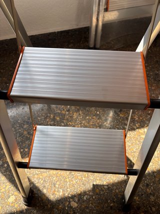 Escalera plegable aluminio nueva