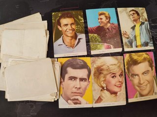 Cromos Estrellas Cine TV Raker 1964