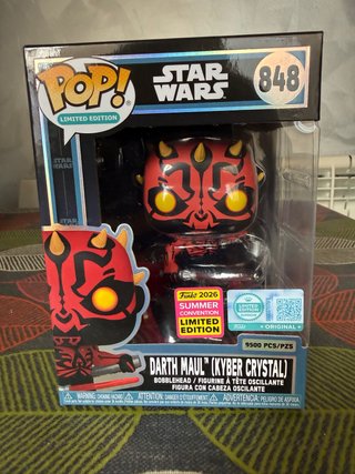 Funko Pop! Star Wars Darth Maul 848 Limited Editio