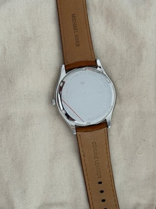 Reloj Michael Kors Piel Marrón y Plata