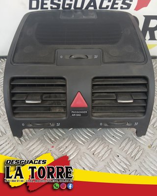 Aireador central Volkswagen Golf 5.