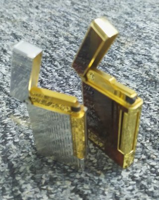 Mecheros Dupont y Flaminaire Vintage, años '80