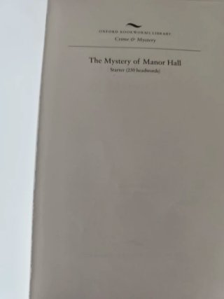 Oxford Bookworms Library: Starter: Mystery of M...
