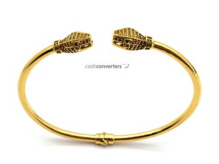pulsera oro 18k con piedra con circonita