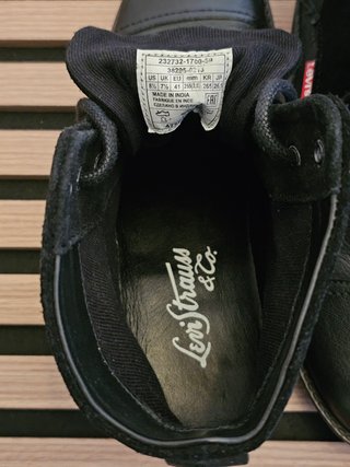 Botas Levis Fowler 2.0 Negras