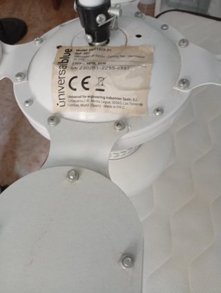 Lámpara Ventilador Blanca