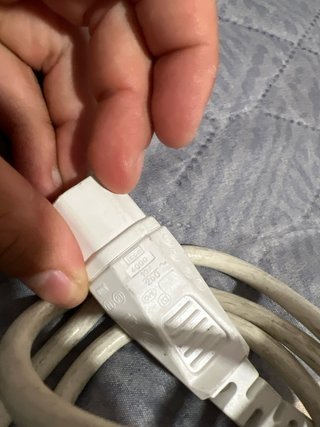 Cable alimentación IEC C13