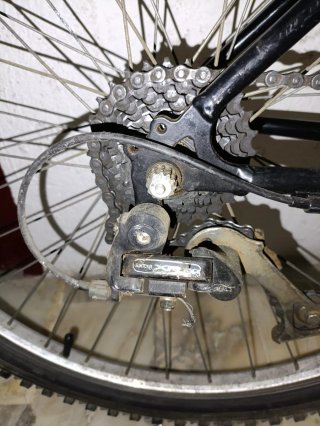 Bicicleta Rockrider Negra