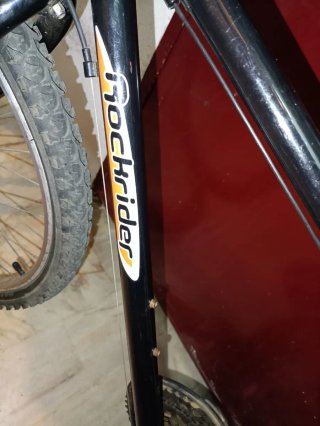 Bicicleta Rockrider Negra
