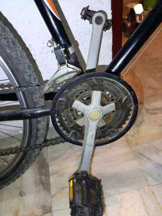 Bicicleta Rockrider Negra