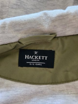Chaqueta Hackett Verde Talla 15-16 años.