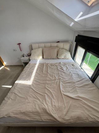 Cama doble matrimonio Ikea+calchon