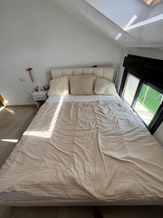Cama doble matrimonio Ikea+calchon