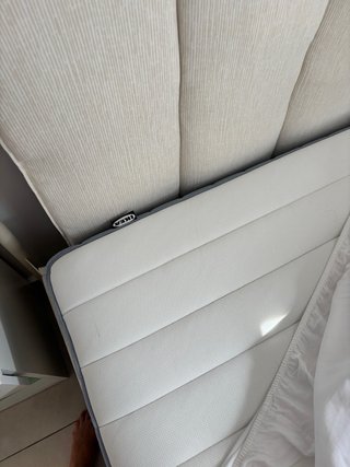 Cama doble matrimonio Ikea+calchon