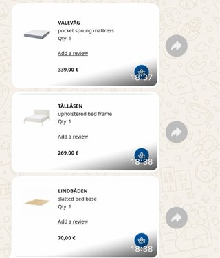 Cama doble matrimonio Ikea+calchon