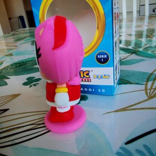 Sonic The Hedgehog Amy Personaggio 3D Sega collezi