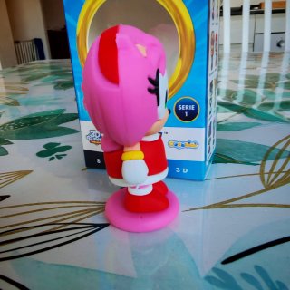 Sonic The Hedgehog Amy Personaggio 3D Sega collezi