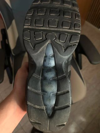 Sneakers Nike Air Max Taglia 43 Nere