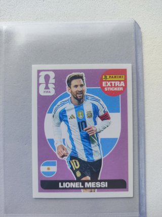 Lionel Messi Panini Extra Sticker FIFA WC 2026