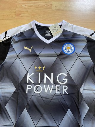 Camiseta Leicester Mahrez Retro Talla XL Puma