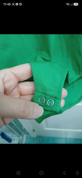 Body verde Stradivarius Talla M