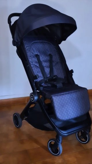 Silla de paseo negra