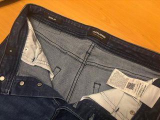 Pantalones cortos Jack & Jones azules,talla S