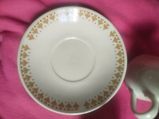 Juego café porcelana vintage picas