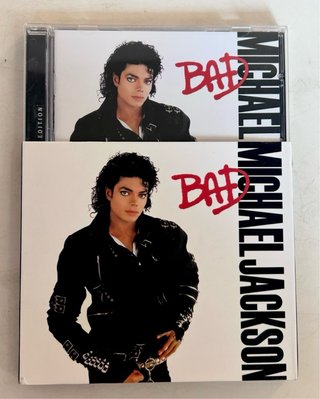 NUEVO CD BAD +LIBRO LEGEND MICHAEL JACKSON,SIN USO