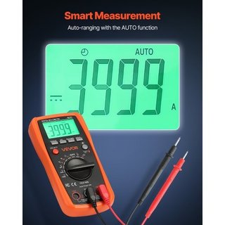 VEVOR Digital Multimeter, 4000-Count TRMS DC/AC Vo