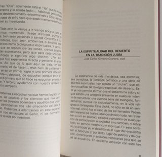 LIBRO ESPIRITUALIDAD DEL DESIERTO
