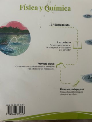 Libros texto 1Bach tencnologico IES San Isidro