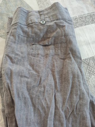 Pantalón de vestir gris talla 38