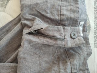 Pantalón de vestir gris talla 38