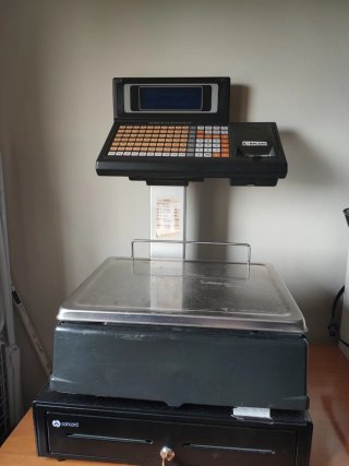 Balanza y Caja Registradora Concord