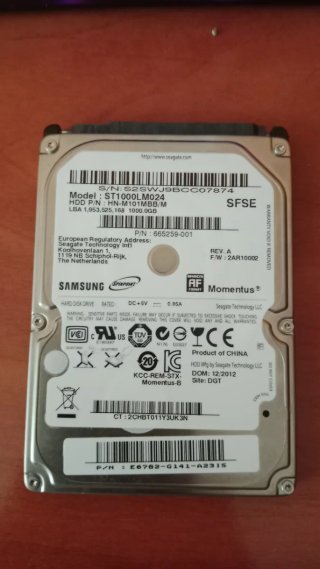 HDD Para Portátil Samsung 1TB